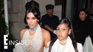 How North West Saved Kim Kardashian's Met Gala 2023 Dress | E! Insider