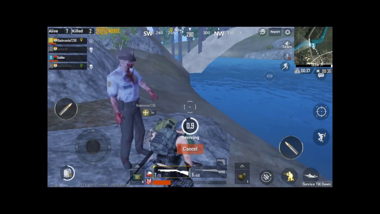 PUBG zombie mode   winner winner chicken dinner