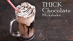 Thick Chocolate Milkshake | Chocolate Shake | Café Style Milkshake ~ The Terrace Kitchen