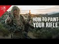 How to paint your rifle  travis haley
