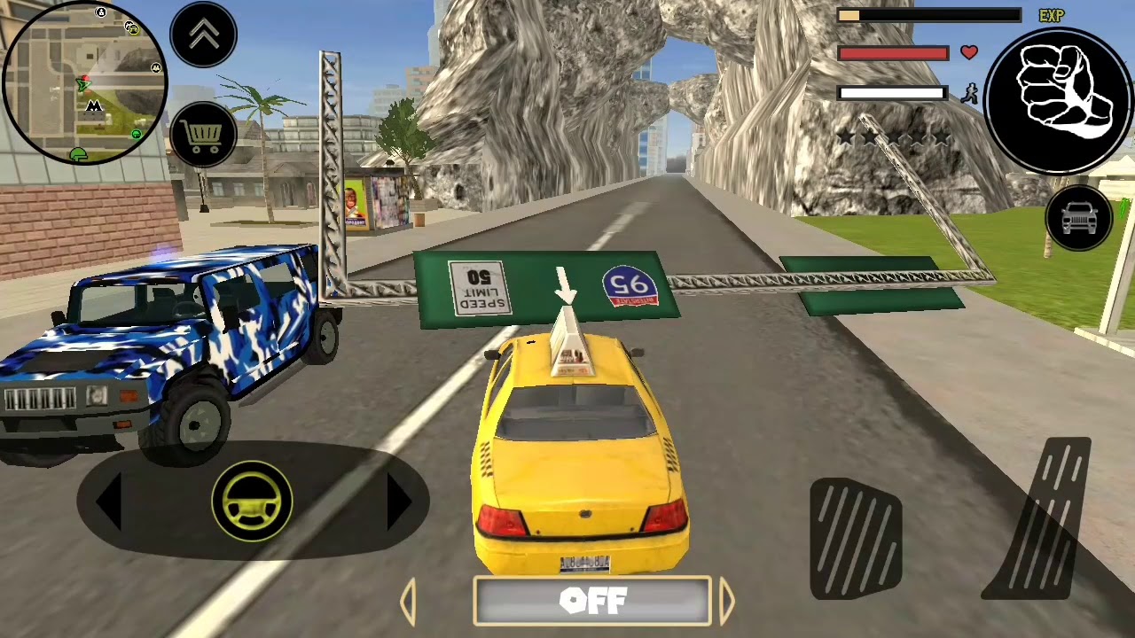 Stickman Rope Hero Vice Town Crime Simulator Open World GTA #35 (Naxeex LLC) Android Gameplay HD