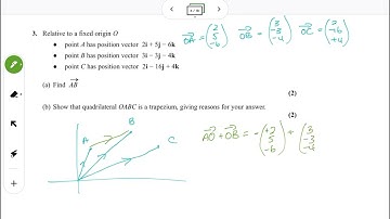 October 2020 Paper 1  - Q3, A level maths Pearson Edexcel