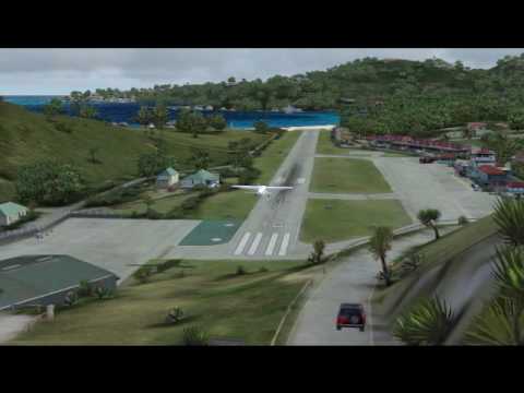 St. Barts Landing - Cessna Grand Caravan - FS9