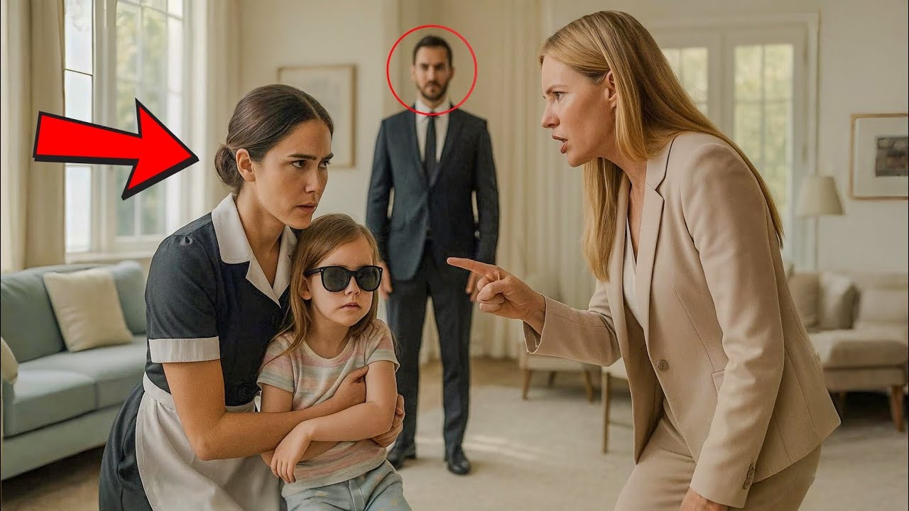 MILIONÁRIO FLAGRA FAXINEIRA PROTEGENDO SUA FILHA CEGA… E NÃO ACREDITA NO QUE VÊ!