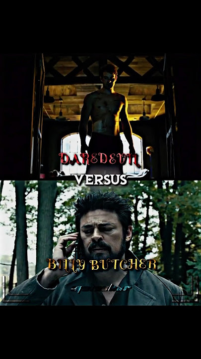 Daredevil vs Billy Butcher | Song 🎵 Bad Man - Disturbed (Kordhell Remix) (Slowed)