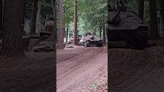 Sd.Kfz 251 and Jagdpanzer 38(t) Hetzer rolling by - Militracks 2025 - #Hetzer #Hanomag #Militracks