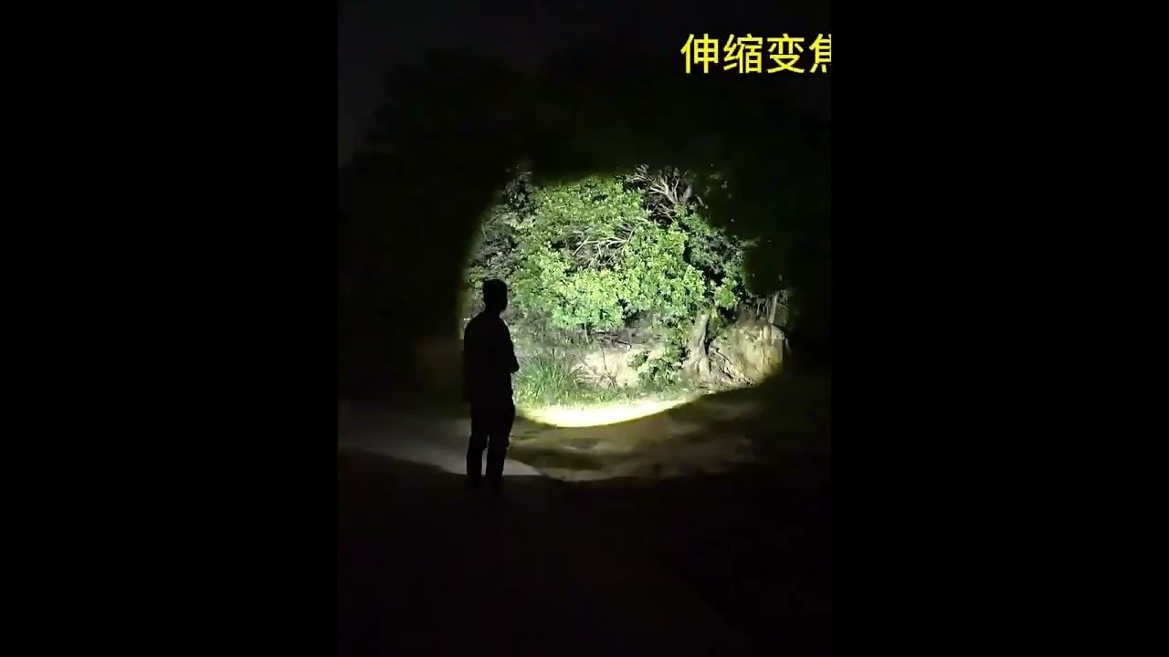 High Strong Power Led Flashlights 2000LM Tactical Torch with Display Light Rechargeable Ca