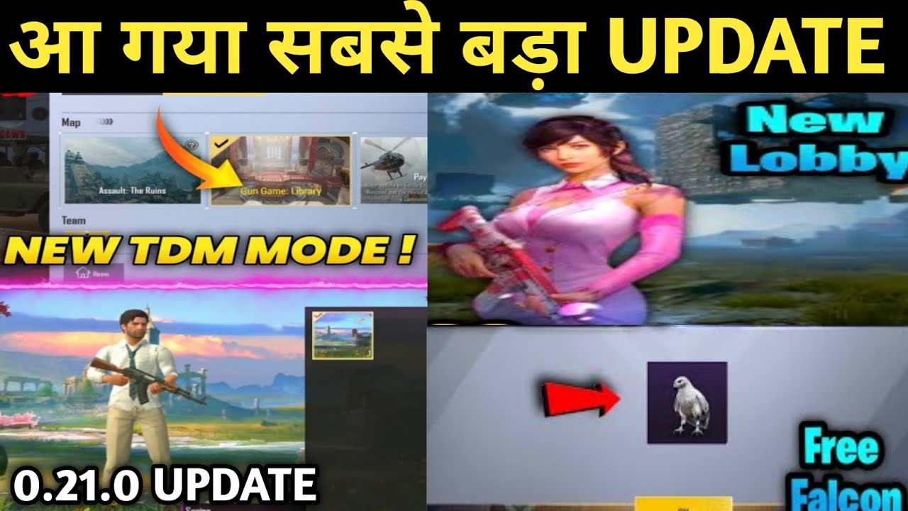 PUBG Mobile Lite New Beta Update - Lobby Theme | New Tdm Mode Add,Falcon Free Event Pubg Lite Beta