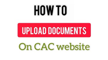 HOW TO UPLOAD DOCUMENTS ON THE 2021 CAC WEBSITE
