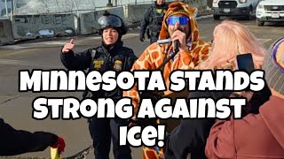 Minnesota stands up against ICE by singing The Who with a Giraffe! - Robby Roadsteamer 