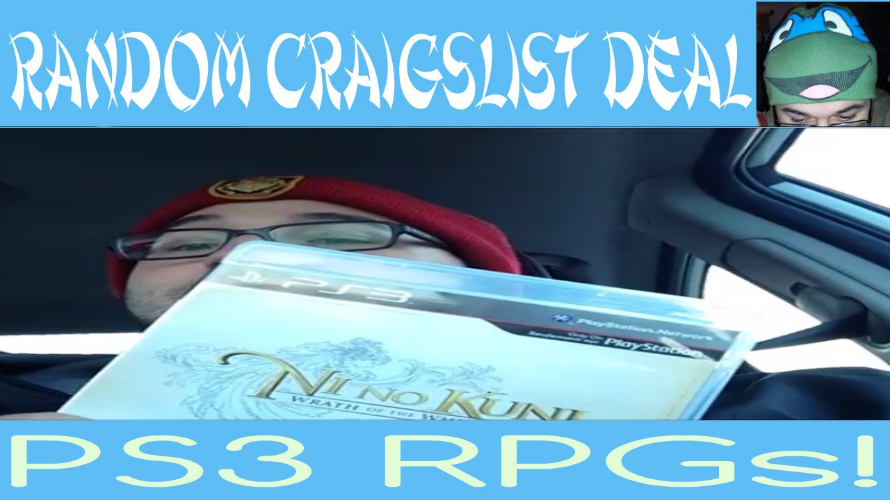 Random Craigslist Deal PS3 RPGs! YouTube