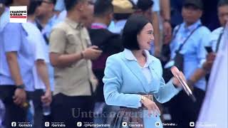 Wika Salim goyang para simpatisan Prabowo Gibran di GBK.