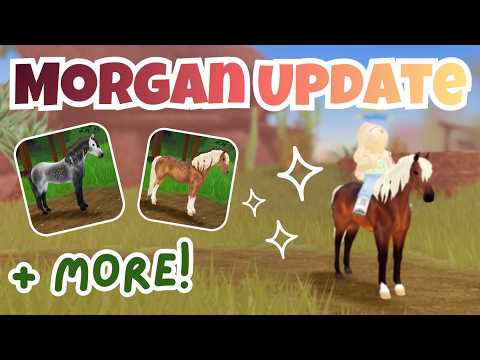 MORGANS Are Here! Checking Out the Update + Hunting 💕 | Wild Horse Islands
