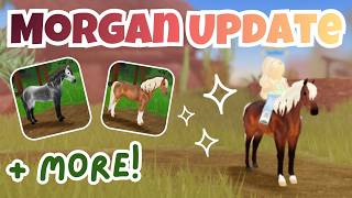 MORGANS Are Here! Checking Out the Update + Hunting 💕 | Wild Horse Islands