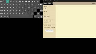 shuffle app - config ui screenshot 5