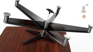 Eames Lounge Chair Assembly (Replica) | Step-by-Step Guide in 15 Minutes | FHSLife