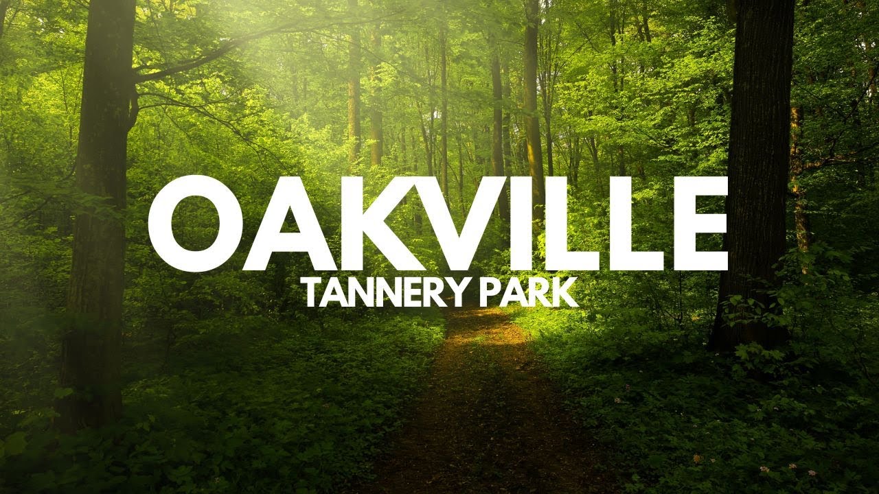 Relaxing Walking Tour | Tannery Park Oakville,Ontario Canada | 4K POV With Natural Sounds