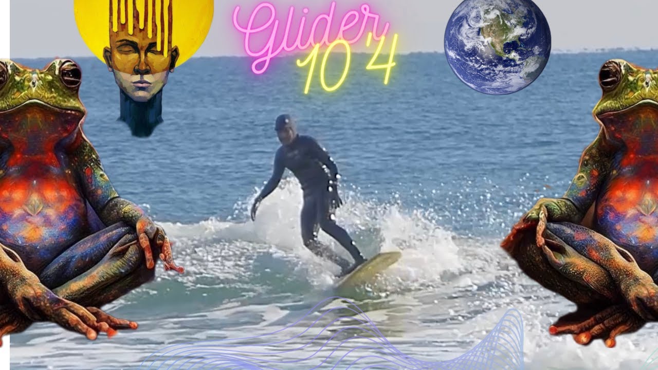 10'4のgliderでクルーズ Tappyシェイプ - YouTube