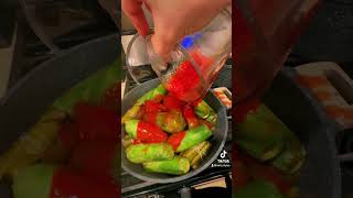 Zucchinieggplantpeppergrape Leavesfilledricemeattomatosaucelemongarlicmintpleaseu0026
