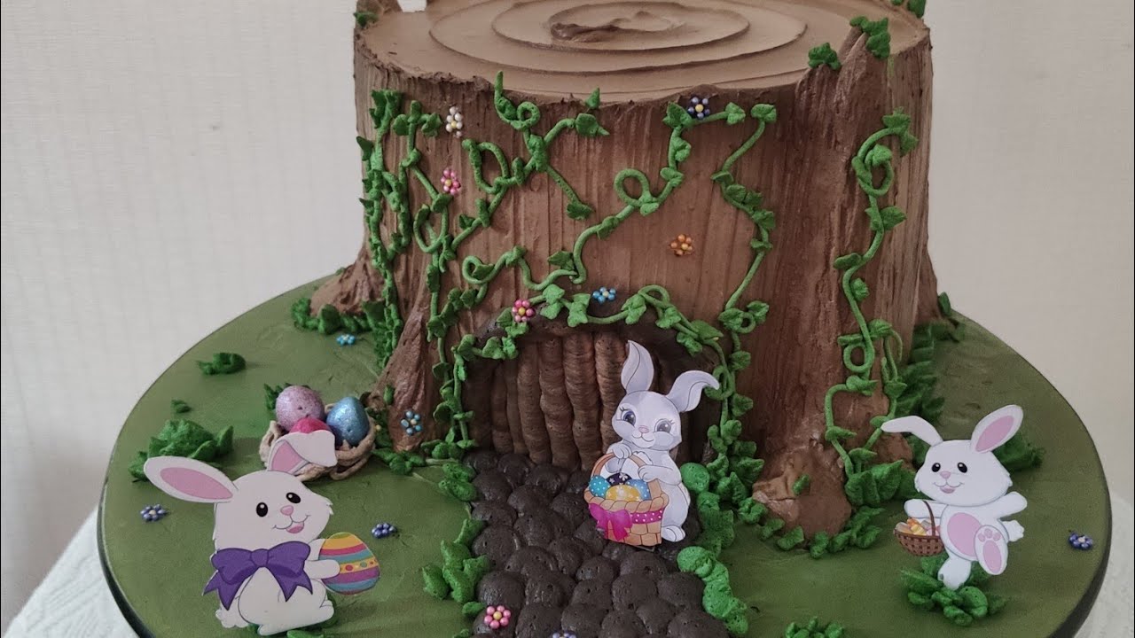 DECORAÇÃO TRONCO DE CHANTILLY| BOLO CENÁRIO | LORENA GONTIJO