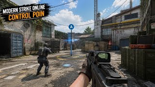 Control Point Team Death Match Modern Strike Online Gameplay!