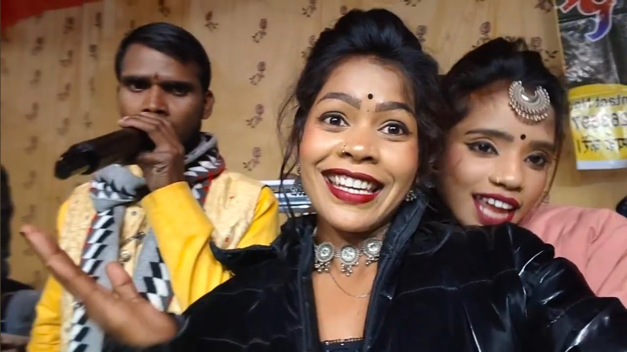 आज का प्रोग्राम गौरेला के पास में।। Kamlesh nagvanshi।। Krishna neti dance vlogs..