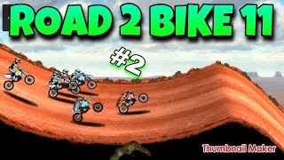 MAD SKILLS MOTOCROSS 2 - ROAD 2 BIKE 11 - PITBIKE RACING AND WALL JUMPS! - E.p 2 screenshot 1