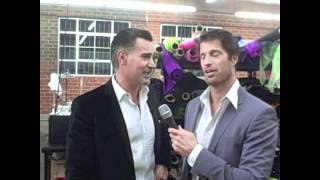 Rib Hillis Interviews Nick Kosovich For Dancejunkiestv At The Lenique Grand Opening.