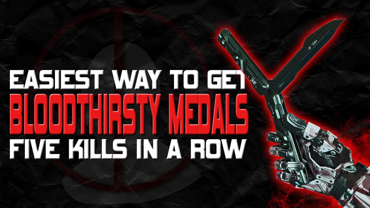 BLACK OPS 3: EASIEST WAY TO GET BLOODTHIRSTY KNIFE KILLS! (BO3 TIPS & TRICKS)