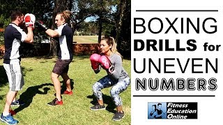 Boxing Drills for Uneven Numbers | FITNESS EDUCATION ONLINE
