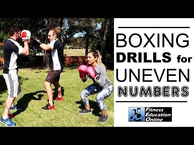 Boxing Drills For Uneven Numbers | Fitness Education Online - Youtube