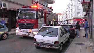 Alerta por unha falsa alarma de incendio no centro de Chantada