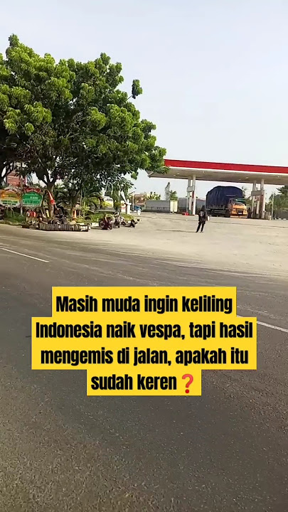 Anak vespa viral di pom bensin‼️😭 #sorts #viral #vespa