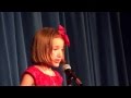 Girl Singing Tomorrow from Annie