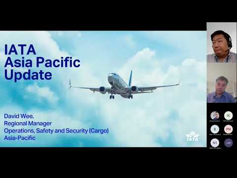 IATA Asia Pacific Digital Cargo Webinar Day 1