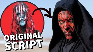 The Original Script for Star Wars The Phantom Menace was much Better!