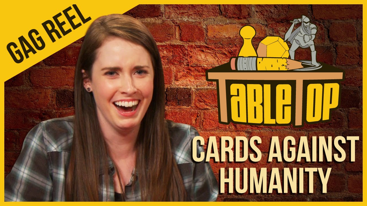 Cards Against Humanity - Gag Reel - TableTop Season 3 Ep. 10 (NSFW)