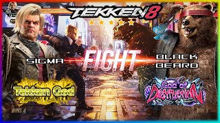 TEKKEN 8 Replays Stars - PAUL ( Tekken God ) VS KUMA ( God of Destruction ) High Level Gameplay