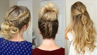 I always love creating these themed tutorials and todays features 3
fishtail braid hairstyles. hairstyles are all casual enough for
wearing everyday wh...