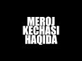 Meroj kechasi haqida | Shayx Sodiq Samarqandiy