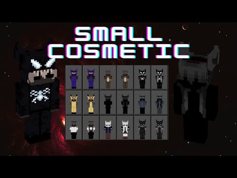 Matching small cosmetic skin for MCPE[+30skins with zombie arm]+working on thehive
