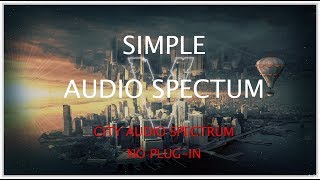 [Audio Spectrum Music]Uplink - To Myself (feat. NK)(No copyright music)/ 오디오 스펙트럼 [1080P]
