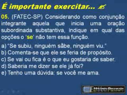 157   A Palavra SE   Exercícios Complementares