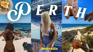 PERTH: united cup, rottnest island + quokkas, summer in australia diaries 🇦🇺☀️