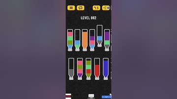 Water Sort Puzzle Level 882