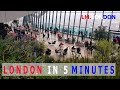 🇬🇧 London walks 2023 London in 5 Minutes!LONDON SKY GARDEN London&#39;s Highest Public Garden #london