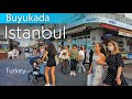 Istanbul walking tour - BUYUKADA - street walk - Princes' Islands
