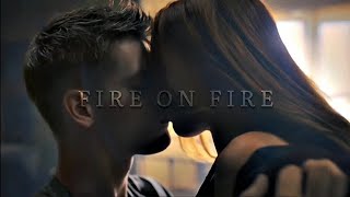 Bloom and sky || Fire on Fire [ fate the winx saga season 2 ]
