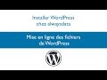 Installer wordpress chez alwaysdata 12