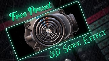 Insane 3D Scope Effect Alight Motion Free Preset | Alight motion free xml